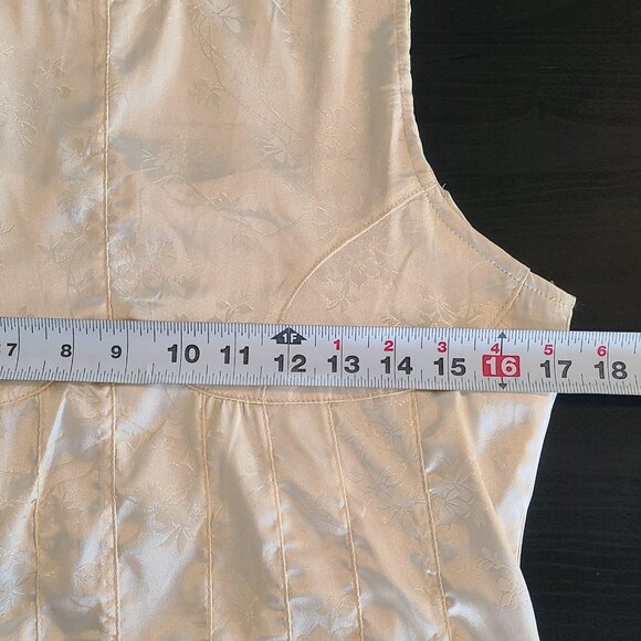 Lioness Satin Sleeveless Dress Bodycon Retro Vintage Style Old Hollywood Glam M - Picture 5 of 10